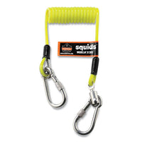 Squids 3180 Tool Tethering Kit, 2 Lb Max Working Capacity, 6.5" To 48" Long, Yellow/black, Ships In 1-3 Business Days