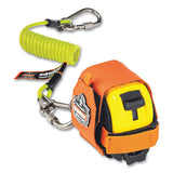 Squids 3190 Tape Measure Tethering Kit, 2 Lb Max Working Capacity, 6.5" To 48" Long, Lime/black, Ships In 1-3 Business Days