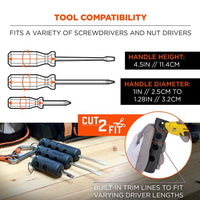 Squids 3745 Tool Grip And Tether Attachment Point, 1 Lb Max Working Capacity, 5.5" Long, Black, 2/pack, Ships In 1-3 Bus Days