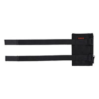 Squids 3387 Dual Band Arm Id/badge Holder W/zipper, Vertical, Black 3.75 X 5.75 For 2.75 X 4.75 Insert, Ships In 1-3 Bus Days