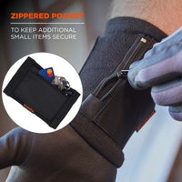Squids 3388 Wrist Id/badge Holder, Vertical, Black 3.5 X 5.5 Holder, 2.75 X 3.75 Insert, Ships In 1-3 Business Days