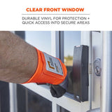 Squids 3388 Wrist Id/badge Holder, Vertical, Orange 3.5 X 5.5 Holder, 2.75 X 3.75 Insert, Ships In 1-3 Business Days