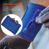 Squids 3388 Wrist Id/badge Holder, Vertical, Blue 3.5 X 5.5 Holder, 2.75 X 3.75 Insert, Ships In 1-3 Business Days