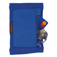 Squids 3388 Wrist Id/badge Holder, Vertical, Blue 3.5 X 5.5 Holder, 2.75 X 3.75 Insert, Ships In 1-3 Business Days