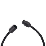 Squids 3389 Wallet Id/badge Holder,horizontal/vertical, Black 3.75 X 5 For  2.75 X 3.5 Insert, 18" Cord,ships In 1-3 Bus Days