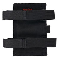 Squids 3390 Dual Band Arm Id/badge Holder W/hook/loop, Vertical, Black 3.75 X 5.75, 2.75 X 4.75 Insert, Ships In 1-3 Bus Days