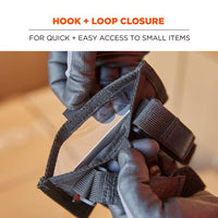Squids 3390 Dual Band Arm Id/badge Holder W/hook/loop, Vertical, Black 3.75 X 5.75, 2.75 X 4.75 Insert, Ships In 1-3 Bus Days