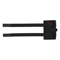 Squids 3390 Dual Band Arm Id/badge Holder W/hook/loop, Vertical, Black 3.75 X 5.75, 2.75 X 4.75 Insert, Ships In 1-3 Bus Days