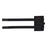 Squids 3390 Dual Band Arm Id/badge Holder W/hook/loop, Vertical, Black 3.75 X 5.75, 2.75 X 4.75 Insert, Ships In 1-3 Bus Days