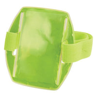 Squids 3386 Arm Band Id/badge Holder, Vertical, Lime 3.75 X 4.25 Holder, 2.5 X 4 Insert, 10/pack, Ships In 1-3 Business Days