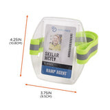 Squids 3386 Arm Band Id/badge Holder, Vertical, Hi-vis Lime 3.75 X 4.25 For 2.5 X 4 Insert, 10/pack, Ships In 1-3 Bus Days