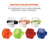 Squids 3386 Arm Band Id/badge Holder, Vertical, Hi-vis Orange 3.75 X 4.25 For 2.5 X 4 Insert, 10/pack, Ships In 1-3 Bus Days