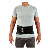 Proflex 1051 Mesh Back Support, Medium, 30" To 34" Waist, Black, Ships In 1-3 Business Days