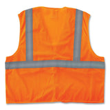 Glowear 8205hl Class 2 Super Economy Mesh Vest, Polyester, Orange, X-small, Ships In 1-3 Business Days