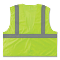 Glowear 8205hl Class 2 Super Economy Mesh Vest, Polyester, Lime, X-small, Ships In 1-3 Business Days