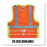 Glowear 8205hl Class 2 Super Economy Mesh Vest, Polyester, Lime, X-small, Ships In 1-3 Business Days