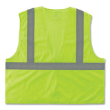 Glowear 8205z Class 2 Super Economy Mesh Vest, Polyester, Lime, 2x-large/3x-large, Ships In 1-3 Business Days