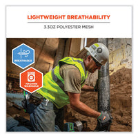 Glowear 8210hl Class 2 Economy Mesh Hook And Loop Vest, Polyester, 4x-large/5x-large, Orange, Ships In 1-3 Business Days