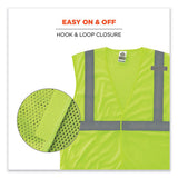 Glowear 8210hl Class 2 Economy Mesh Hook And Loop Vest, Polyester, 2x-large/3x-large, Lime, Ships In 1-3 Business Days