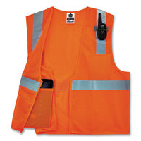 Glowear 8210z Class 2 Economy Mesh Vest, Polyester, Orange, Small/medium, Ships In 1-3 Business Days