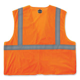 Glowear 8215ba Class 2 Economy Breakaway Mesh Vest, Polyester, X-small, Orange, Ships In 1-3 Business Days