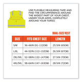 Glowear 8215ba Class 2 Economy Breakaway Mesh Vest, Polyester, X-small, Lime, Ships In 1-3 Business Days