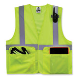 Glowear 8220hl Class 2 Standard Mesh Hook And Loop Vest, Polyester, Large/x-large, Lime, Ships In 1-3 Business Days