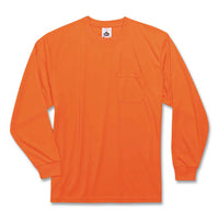 Glowear 8091 Non-certified Hi-vis Long Sleeve Shirt, X-large, Orange