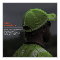 Glowear 8930 Hi-vis Baseball Cap, Polyester, One Size Fits Most, Lime, Ships In 1-3 Business Days