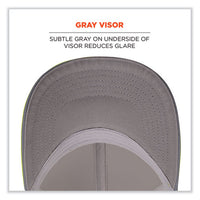 Glowear 8931 Reflective Stretch-fit Hat, Cotton/polyester, Ergodyne Logo, Large/xl, Hi-vis Lime, Ships In 1-3 Business Days