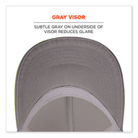 Glowear 8933 Reflective Snapback Hat, Cotton/polyester, Ergodyne Logo, One Size, Hi-vis Lime, Ships In 1-3 Business Days