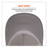 Glowear 8933 Reflective Snapback Hat, Cotton/polyester, One Size Fits Most, Hi-vis Lime, Ships In 1-3 Business Days