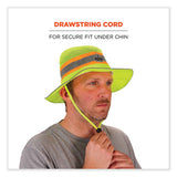 Glowear 8935 Hi-vis Ranger Sun Hat, Polyester, Small/medium, Lime, Ships In 1-3 Business Days