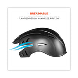 Skullerz 8950xl Xl Bump Cap Hat, Short Brim, Black, Ships In 1-3 Business Days