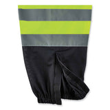 Glowear 8910bk Class E Hi-vis Pants With Black Bottom, Polyester, 2x-large/3x-large, Lime, Ships In 1-3 Business Days