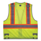 Glowear 8231tv Class 2 Hi-vis Tool Tethering Safety Vest, Polyester, Large/x-large, Lime, Ships In 1-3 Business Days