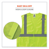 Glowear 8215ba-s Single Size Class 2 Economy Breakaway Mesh Vest, Polyester, Medium, Lime, Ships In 1-3 Business Days