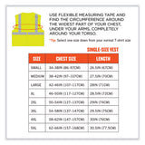 Glowear 8215ba-s Single Size Class 2 Economy Breakaway Mesh Vest, Polyester, Medium, Lime, Ships In 1-3 Business Days