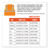Glowear 8215ba-s Single Size Class 2 Economy Breakaway Mesh Vest, Polyester, X-large, Orange, Ships In 1-3 Business Days