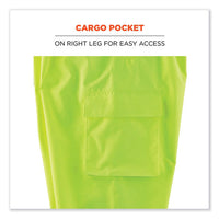 Glowear 8918bk Class E Hi-vis Rain Bibs Black Bottom, 3x-large, Lime, Ships In 1-3 Business Days