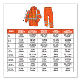 Glowear 8376k Lightweight Hv Rain Suit, Medium, Orange, Ships In 1-3 Business Days