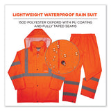 Glowear 8376k Lightweight Hv Rain Suit, Large, Orange, Ships In 1-3 Business Days