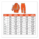 Glowear 8376k Lightweight Hv Rain Suit, 2x-large, Orange, Ships In 1-3 Business Days