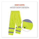 Glowear 8916 Class E Lightweight Hi-vis Rain Pants, Small, Lime, Ships In 1-3 Business Days