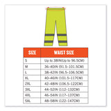 Glowear 8916 Class E Lightweight Hi-vis Rain Pants, Large, Lime, Ships In 1-3 Business Days