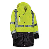 Glowear 8386 Class 3 Hi-vis Outer Shell Jacket, Polyester, X-large, Lime, Ships In 1-3 Business Days