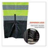 Glowear 8915bk Class E Hi-vis Rain Pants Black Bottom, Small, Lime, Ships In 1-3 Business Days