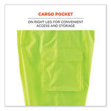 Glowear 8915bk Class E Hi-vis Rain Pants Black Bottom, 3x-large, Lime, Ships In 1-3 Business Days