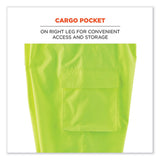 Glowear 8915bk Class E Hi-vis Rain Pants Black Bottom, 5x-large, Lime, Ships In 1-3 Business Days