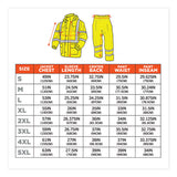 Glowear 8376k Lightweight Hv Rain Suit, Medium, Lime, Ships In 1-3 Business Days